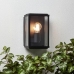 Luz de Parede Brilliant Gaia Preto Metal 60 W E27