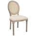 Cadeira de Sala de Jantar Alexandra House Living Bege 46 x 96 x 48 cm