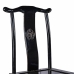 Dining Chair Alexandra House Living Black 42 x 119 x 49 cm