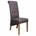 Dining Chair Alexandra House Living Grey 58 x 107 x 44 cm