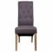 Dining Chair Alexandra House Living Grey 58 x 107 x 44 cm