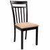 Sedia da Sala da Pranzo Alexandra House Living Noce moscata 52 x 95 x 44 cm