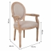 Silla de Comedor Alexandra House Living Crema 46 x 96 x 55 cm