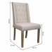 Dining Chair Alexandra House Living Cream 53 x 102 x 53 cm