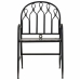 Silla de Comedor Alexandra House Living Negro 56 x 96 x 55 cm