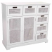 Credenza Alexandra House Living Bianco Legno di paulownia Legno MDF 33 x 78 x 86 cm