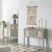 Credenza Alexandra House Living Verde Rattan Legno di abete 82 x 36 x 108 cm