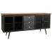 Credenza Alexandra House Living Marrone Grigio Legno Metallo 42 x 74 x 164 cm