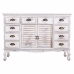 Sideboard Alexandra House Living White Paolownia wood 33 x 78 x 113 cm