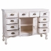 Sideboard Alexandra House Living White Paolownia wood 33 x 78 x 113 cm