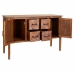 Credenza Alexandra House Living Marrone Legno di pino Legno MDF 80 x 41 x 120 cm