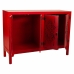 Credenza Alexandra House Living Rosso Legno di abete Legno MDF 40 x 86 x 120 cm