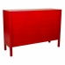 Credenza Alexandra House Living Rosso Legno di abete Legno MDF 40 x 86 x 120 cm