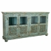 Credenza Alexandra House Living Azzurro Legno di mango 40 x 90 x 170 cm