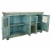 Buffet Alexandra House Living Bleu Bois de manguier 40 x 90 x 170 cm