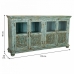 Buffet Alexandra House Living Bleu Bois de manguier 40 x 90 x 170 cm