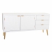 Anrichte Alexandra House Living Weiß Gold Holz MDF 42 x 71 x 145 cm