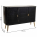 Credenza Alexandra House Living Nero Legno MDF 37 x 80 x 118 cm