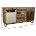 Credenza Alexandra House Living Marrone Legno Metallo Ferro 47 x 95 x 180 cm