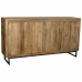 Credenza Alexandra House Living Marrone Legno Metallo Ferro 47 x 95 x 180 cm