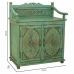 Sideboard Alexandra House Living Green Iron Mango wood 42 x 85 x 70 cm