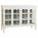 Buffet Alexandra House Living Blanc verre Bois d'épicéa Bois MDF 40 x 101 x 142 cm