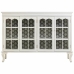 Buffet Alexandra House Living Blanc verre Bois d'épicéa Bois MDF 40 x 101 x 142 cm