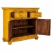 Credenza Alexandra House Living Giallo Ferro Legno di mango 40 x 90 x 90 cm