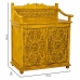 Buffet Alexandra House Living Jaune Bois 42 x 70 x 85 cm