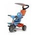 Dreirad Feber Baby Plus Music Blau Orange