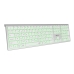 Clavier Bluetooth Subblim SUBKB-3MIE300 Blanc Argent Espagnol Qwerty