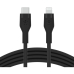 Cablu USB-C la Lightning Belkin CAA009BT1MBK Negru 1 m (1 Unități)