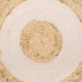 Carpet Alexandra House Living White Natural 100 x 100 cm Circular