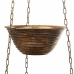 Vaso Suspenso Alexandra House Living Dourado Ferro 33 x 122 x 33 cm