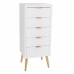 Cómoda Alexandra House Living Dourado Madeira MDF 36 x 100 x 42 cm