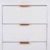 Cómoda Alexandra House Living Dourado Madeira MDF 36 x 100 x 42 cm