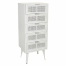 Bielizník Alexandra House Living Biela Bambus Drevo MDF 36 x 100 x 42 cm