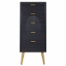 Chest of drawers Alexandra House Living Golden Dark grey MDF Wood 36 x 100 x 42 cm