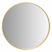 Väggspegel Alexandra House Living Guld Metall Glas Trä MDF 86 x 3 x 86 cm