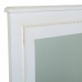 Specchio da parete Alexandra House Living Bianco Vetro Legno di abete 3 x 90 x 70 cm