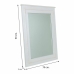 Espelho de parede Alexandra House Living Branco Vidro Madeira de abeto 3 x 90 x 70 cm