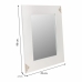 Seinapeegel Alexandra House Living Valge Klaas Puit MDF 2 x 90 x 70 cm