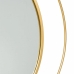 Väggspegel Alexandra House Living Guld Metall Glas Trä MDF 91 x 2 x 91 cm