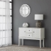 Wall mirror Alexandra House Living White Cream 2 x 60 x 60 cm Circle