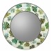 Wall mirror Alexandra House Living Green Glass Mirror 80 x 2 x 80 cm