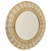 Espelho de parede Alexandra House Living Dourado Vidro Ferro 4 x 83 x 83 cm