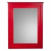 Wandspiegel Alexandra House Living Rood Glas Sparrenhout 3 x 90 x 70 cm