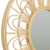 Wall mirror Alexandra House Living Natural Bamboo Rattan 55 x 2 x 55 cm