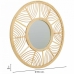 Wall mirror Alexandra House Living Natural Bamboo Rattan 55 x 2 x 55 cm