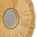 Wall mirror Alexandra House Living Brown Iron Natural Fibre 77 x 3 x 97 cm